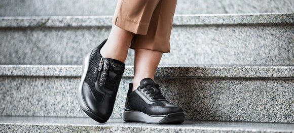 A comfort shoe model for women on different work occasions