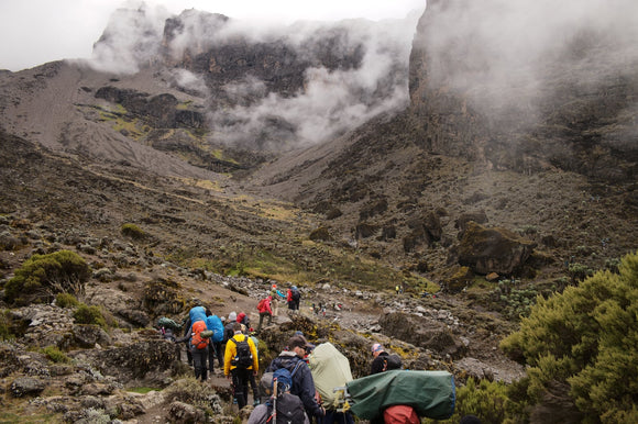 Aventura en el Kilimanjaro: comienza el ascenso