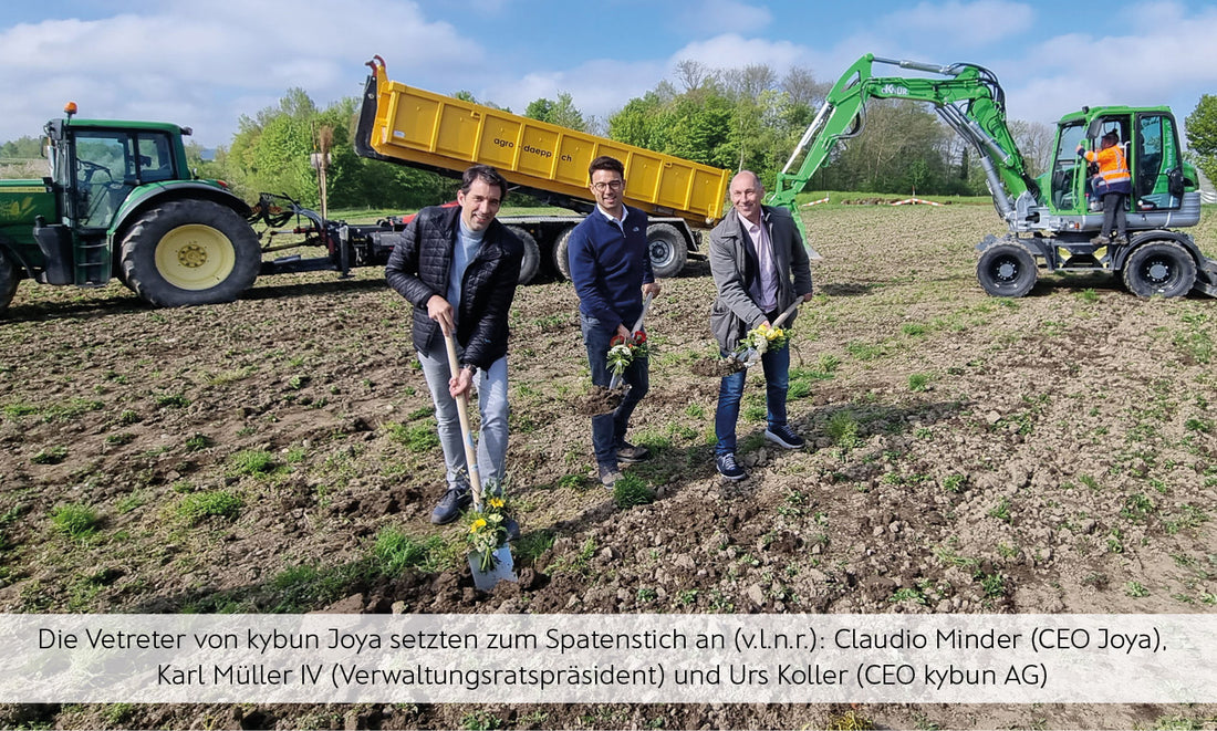 Jetzt wird gebaut: Neuer kybun Joya Reitpark