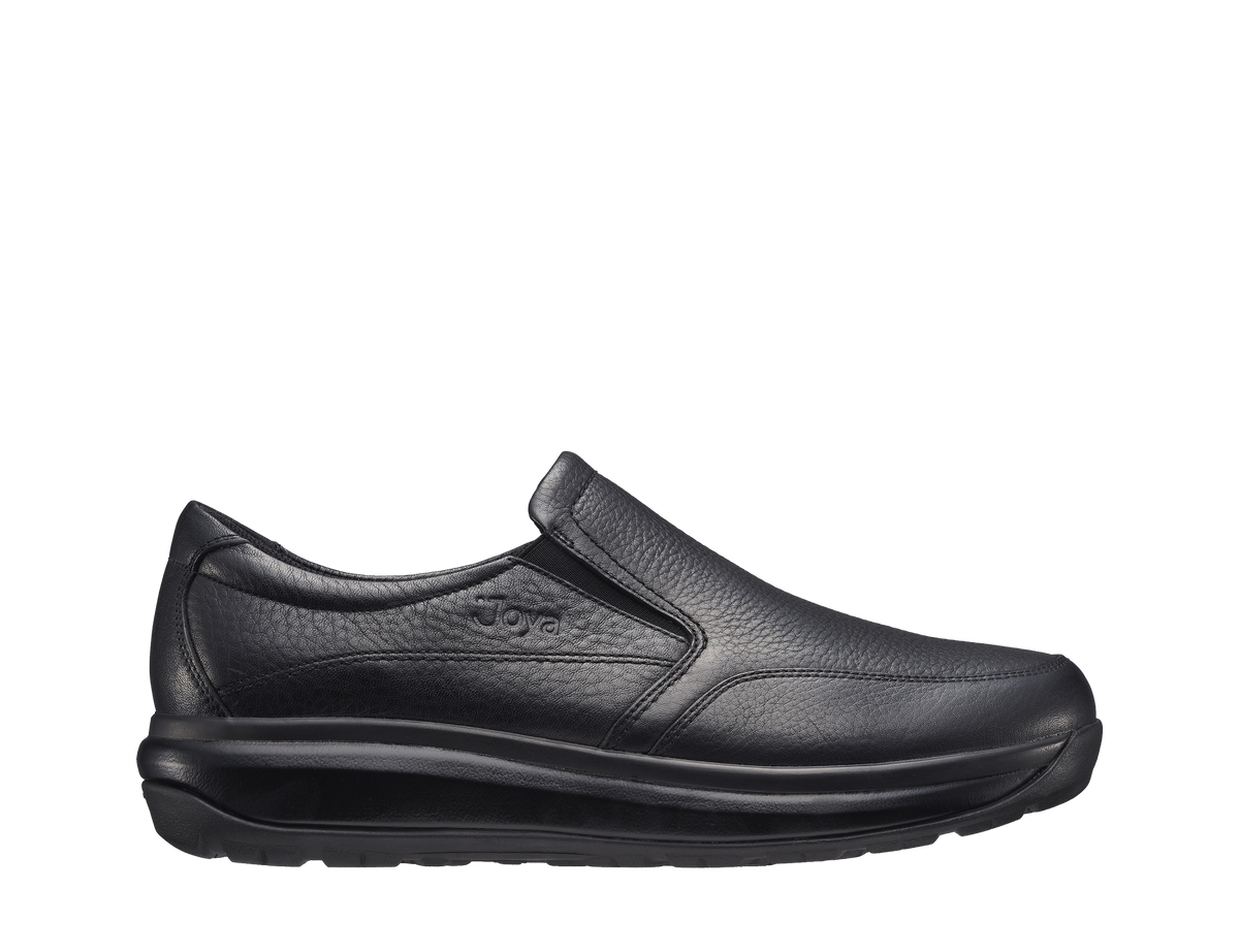 Joya Traveler II - Black Men's Shoe - Comfortable Slip-On & Work