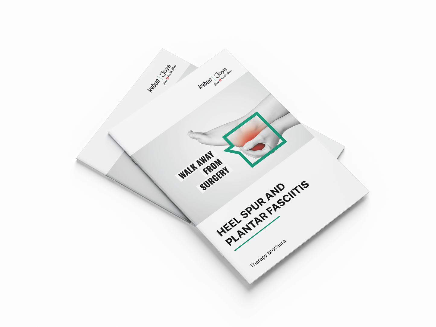 Therapiebroschüre «Fersensporn und Plantarfasziitis», EN